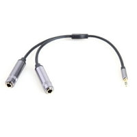 Tmosfera za priključak za dvostruku utikač za kablove fleksibilni audio razdjelnik Adapter za protuučenje jasnoća Clear Signal konektor žice