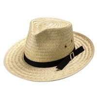 Sunset Slamka šešir sunčevi šešir, Amish izrađeni klasični dizajn s prstenim prednjim prednjim, muškarcima