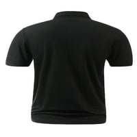 Sanviglor Men T majica rever izrez Tee Spesic Polo majica Classic Fit Majica Trčanje ljetnih vrhova