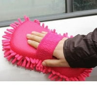 Fairnull Auto Soft Chenille Sunge Ručne rukavice Fleece Coral Cleaning Cleaning Peck