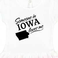 Inktastic Neko u Iowa voli me poklon toddler djevojka haljina