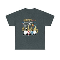 FamilyLoveshop LLC sretna nova godina gnome majica, gnomi sretna nova godina majica, novogodišnja majica, muškarci žene sretna nova godina, grafička majica