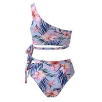 Idoravan Ženski čišćenje kupaćih kostimu Ljeto Ženski bandeau zavoj bikini set push-up brazilski kupaći