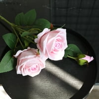 APEPAL Flannel Pearl ruža umjetna cvijeća kućna dekoracija Vjenčani buket