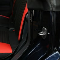 Zaključavanje vrata Zaštita poklopca za Ford za Bronco vrata za F-, ABS plastična crna