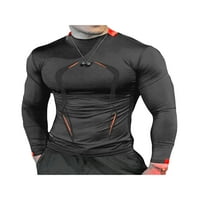 Aturuste Men Gym Sports Top odjeća Košulja mišića Fitness Brzo sušenje Elastičnost Rukuje Ležerne prilike