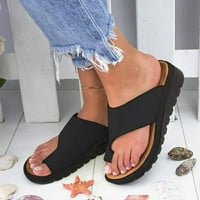 Asdoklhq Ženske klizne papuče, Žene Dressy Comfy platforme casual cipele Ljetna plaža Putni paperi