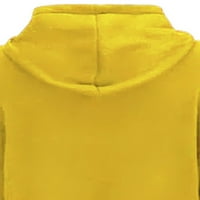 Duksevi Beiwei Dame Kangaroo Džepni pulover dugih rukava dugih rukava casual kapuljača vrhovi ženske