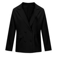 Sdjma Women Business Attere Solid Color Cardigan Gornji kaput od kaputa