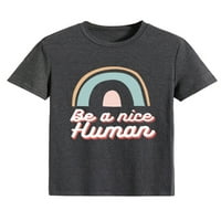 Haite Budite lijepa ljudska majica za žene Ljetne casual grafičke majice kratkih rukava