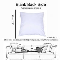 Žuti geometrijski ispis jastučnice prilagođeni posteljina pruga patchwork cover coffeion clot tabli