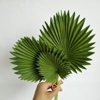 Umjetni palmi lišće Bunch Green Biljne uređenje doma