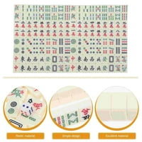 Mini mahjong prijenosni tradicionalni kineski mahjong igra, pogodan za porodične igre prijatelji prijatelji