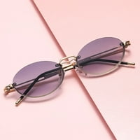 Retro Mali ovalni okvir Sunčane naočale za hvatanje za zaštitu na otvorenom za sportske zaštitne naočale