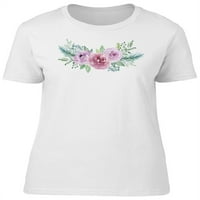 Troje slatko ljubičasto cvijeće majice žene -image by shutterstock, ženska x-velika