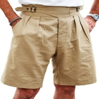 Glonme muškarci ravno noga Havajski dno Respeat Workeut Summer Kratke hlače sa džepovima Kuća za odmor