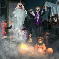 Tepsmf Halloween Halking Ghost Party Decoration Gaze Viseća duha Escape Decoration Prop Skelet Viseći