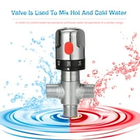 Kupatilo podesivi termostatski ventil za miješanje mesingana miksera za vodu vruća hladna voda za miješanje