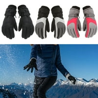 Park Pair Kids Skine rukavice Zimska flisa hladno vrijeme Vjetrootporna topli snowboard sportske rukavice za dječake Djevojke