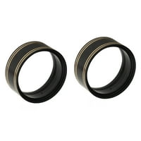 Prstenje kotača Beadclock, Fina izrada RC zaključavanje guma za daljinsko upravljanje gusjenica za crnu,