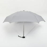 Lagani kompaktni sklopivi UV zaštitni kišobran sa kutijom za odlaganje, mini putnički kišobran za žene
