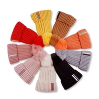 Jesen i zimski novi stil pletena vunena kapa, ženka sa poklopcem, studentska kapa modne vune, prirubnica, žena