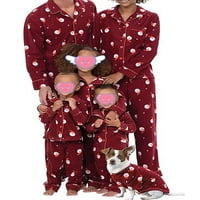 Cathery Family Božić PJS Usklađivanje skupova Žene Muškarci Xmas Usklađivanje pidžama za odrasle Djeca Holiday Xmas Modni set za spavanje
