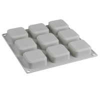 Grid DIY silikonski sapun sapun ručno izrađen sapun za prodaju O9F pravokutnik K4K3