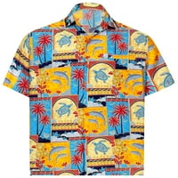 Majice ljetne plaže uvala za uvale Tropicalne majice kratkih rukava dolje Havajska majica za muškarce