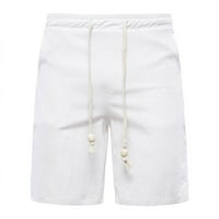 Tarmeek muški kratke hlače Ležerne prilike za kratke hlače za plažu sa elastičnim strukom i džepovima