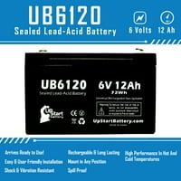 - Kompatibilna holofanska baterija - Zamjena UB univerzalna zapečaćena olovna kiselina - uključuje f
