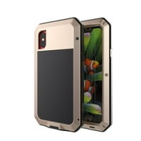 Gorilla Glass Aluminium Metal iPhone XS Case Teška vojna klasa Potporna i zaštita otporna na ogrebotine,