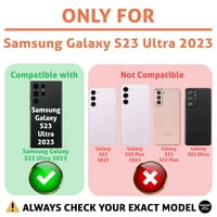 Talozna tanka kućišta telefona Kompatibilan je za Samsung Galaxy S Ultra, kaktus šuma tisak, lagana,
