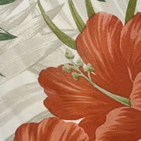 ELRENE Callisto Tropsko cvjetno tiskovina vinila unutarnjeg vanjskog stolnjak na otvorenom