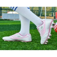 Dječji okrugli nogometni cisteli za trening dečaci čipke up up up udružene tenisice Muške atletske cipele ružičasto duge 6,5y