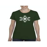 MMF - Ženska majica kratki rukav - Snowflake Božić Nova godina