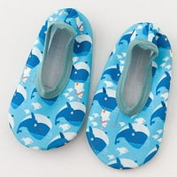 Dječji dječaci Dječji Dječji plivanje Vodene cipele Brzo suho neklizajuće vodene kože Bosonofoot Sportske cipele Aqua čarape Plava 18-mjeseci