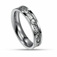 Prstenje nakita Novi cirkon zvonjenje Podesivi za prsten za anksioznost. Unispor prsten sa zrncem predenju