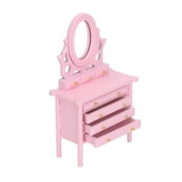 Dollhouse toaling tabela, Jednostavni stil 1: Skala Čvrsta životno ogledalo Mini preljev za glačanje