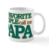 Cafepress - Moj omiljeni ljudi zovu me tata - OZ keramička krigla - Novelty caffe čaj čaja