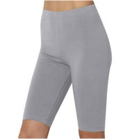 Mafytytpr Ženske kratke hlače za ljetno casual moda ženske joge tajice fitness trčanje teretana dame čvrste sportske pantalone