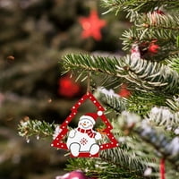 Božićni ukrasi Božićne drvene vrata i prozori Božićne stablo Privjesci