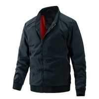 Advicinske jakne za muškarce muške jakne muške ležerne zime i jesenja toplo lagana jakna patentni zipni