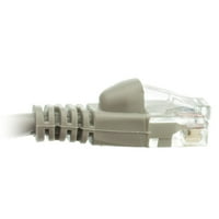 & E CAT Grey Ethernet patch kabel, bezobziran oblikovani čizmu, stopala, pakovanje