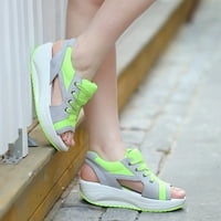 Ženske sandale platforme casual prozračne lagane platforme sportske cipele za trčanje
