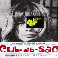 CUL-DE-SAC Francoise Dorleac na francuskom postenu Art Movie Poster MasterPrint