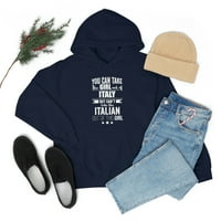 Može odvesti djevojku iz Italije ne može uzimati talijansku ponos hoodie, s-5xl