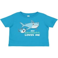 Inktastic moj djed me voli sa slatkim morskim psima poklon baby boy ili majica za bebe djevojke