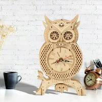 MTFUN 3D drveni puzzle Owl Cot Model Sets DIY mehanički model Građevinski komplet rođendan poklon za