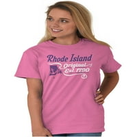 Rhode Island Sidreni oblik Slatka ženska grafička majica Tees Brisco Marke